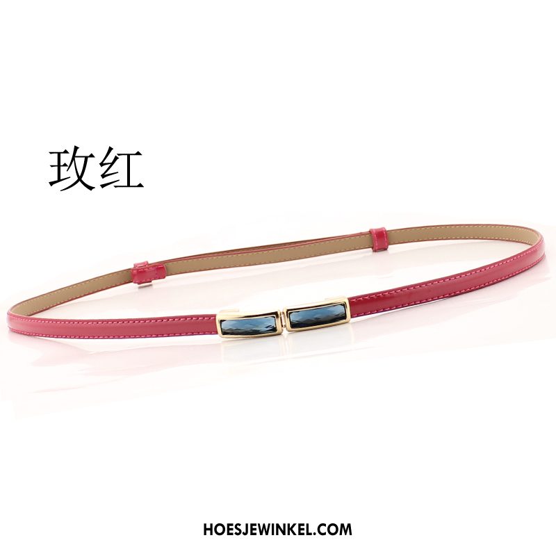 Riemen Dames Leer Accessoires Riem, Riemen Vrouwen Fijne
