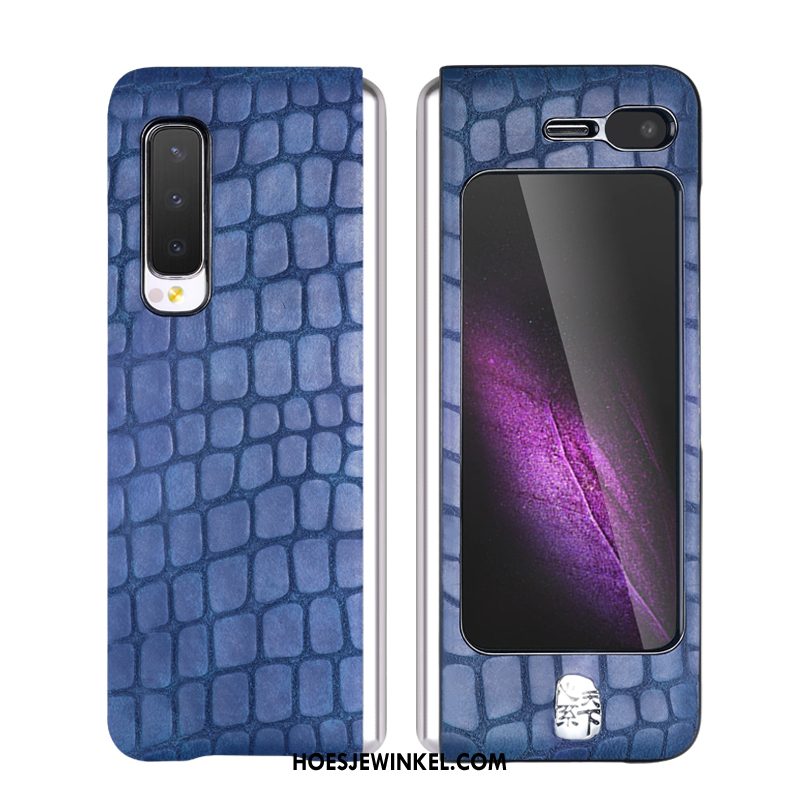 Samsung Fold Hoesje Hoes All Inclusive Vouw, Samsung Fold Hoesje Leren Etui Mobiele Telefoon