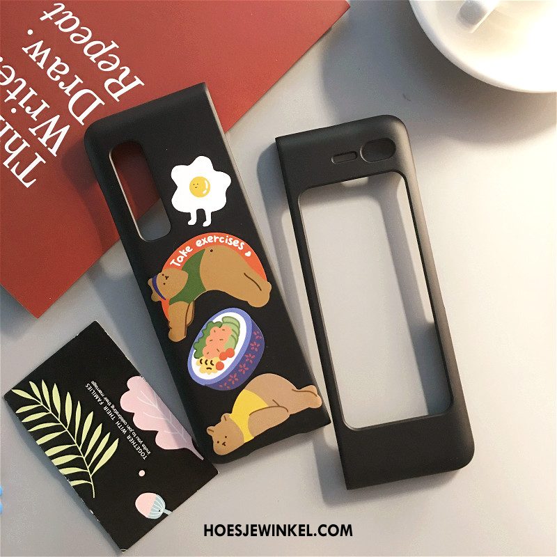 Samsung Fold Hoesje Mobiele Telefoon Schrobben All Inclusive, Samsung Fold Hoesje Ster Spotprent