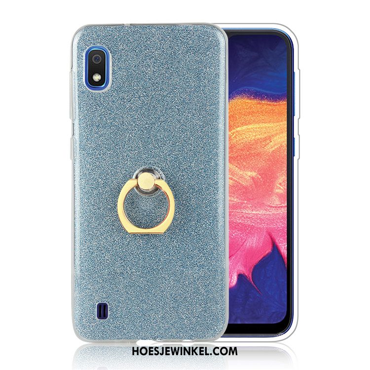 Samsung Galaxy A10 Hoesje Bedrijf Ster Zacht, Samsung Galaxy A10 Hoesje Ring Goud