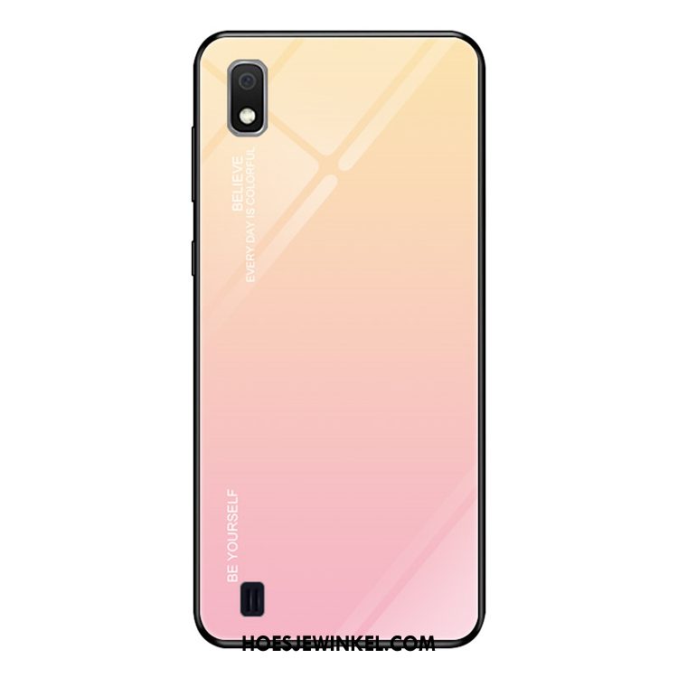 Samsung Galaxy A10 Hoesje Bescherming Hoes Groen, Samsung Galaxy A10 Hoesje Mobiele Telefoon Verloop