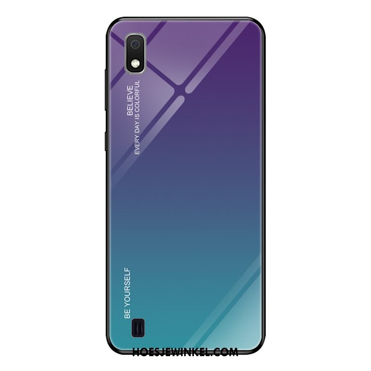 Samsung Galaxy A10 Hoesje Bescherming Hoes Groen, Samsung Galaxy A10 Hoesje Mobiele Telefoon Verloop