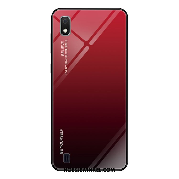 Samsung Galaxy A10 Hoesje Bescherming Hoes Groen, Samsung Galaxy A10 Hoesje Mobiele Telefoon Verloop