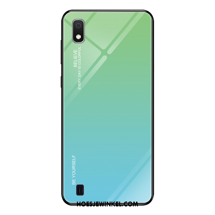 Samsung Galaxy A10 Hoesje Bescherming Hoes Groen, Samsung Galaxy A10 Hoesje Mobiele Telefoon Verloop