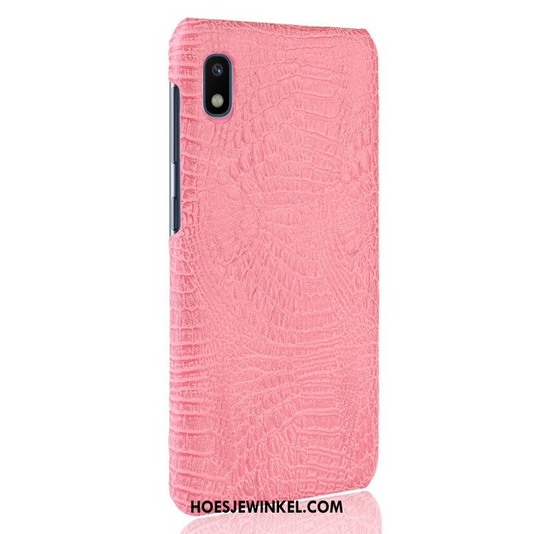 Samsung Galaxy A10 Hoesje Licht Hard Hoes, Samsung Galaxy A10 Hoesje Leer Bescherming