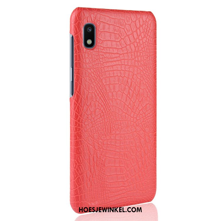 Samsung Galaxy A10 Hoesje Licht Hard Hoes, Samsung Galaxy A10 Hoesje Leer Bescherming