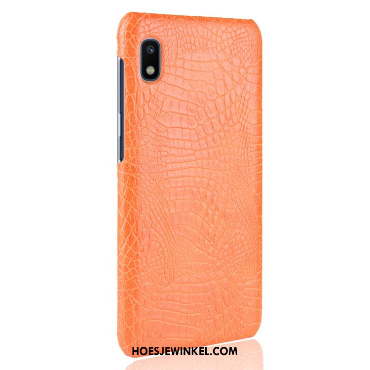 Samsung Galaxy A10 Hoesje Licht Hard Hoes, Samsung Galaxy A10 Hoesje Leer Bescherming