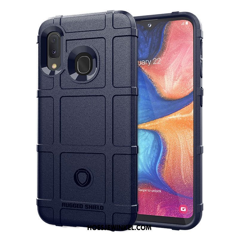 Samsung Galaxy A20e Hoesje Mobiele Telefoon Siliconen Hoes, Samsung Galaxy A20e Hoesje Zacht Anti-fall Braun