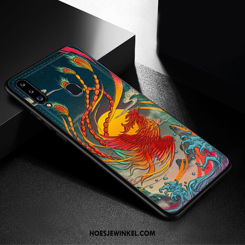 Samsung Galaxy A20s Hoesje Anti-fall Chinese Stijl Persoonlijk, Samsung Galaxy A20s Hoesje Mode Dun