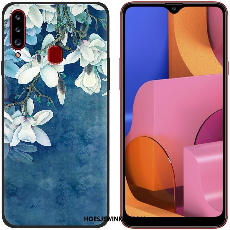 Samsung Galaxy A20s Hoesje Mobiele Telefoon Zacht Doek, Samsung Galaxy A20s Hoesje Bescherming Anti-fall