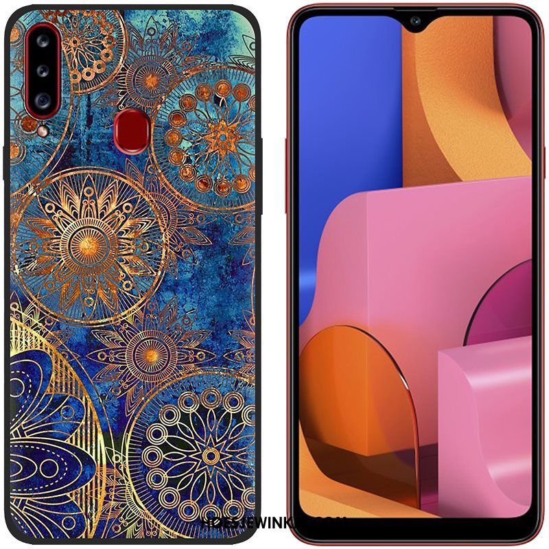 Samsung Galaxy A20s Hoesje Mobiele Telefoon Zacht Doek, Samsung Galaxy A20s Hoesje Bescherming Anti-fall