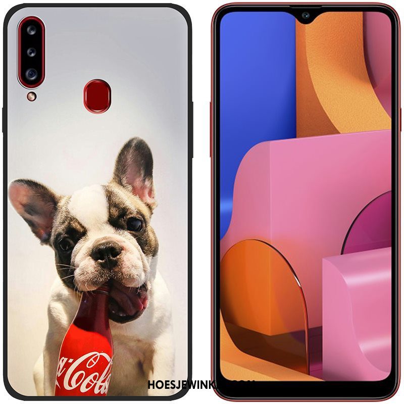 Samsung Galaxy A20s Hoesje Mobiele Telefoon Zacht Doek, Samsung Galaxy A20s Hoesje Bescherming Anti-fall