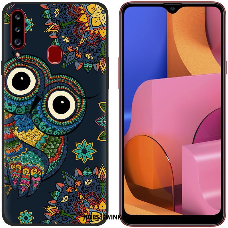 Samsung Galaxy A20s Hoesje Mobiele Telefoon Zacht Doek, Samsung Galaxy A20s Hoesje Bescherming Anti-fall