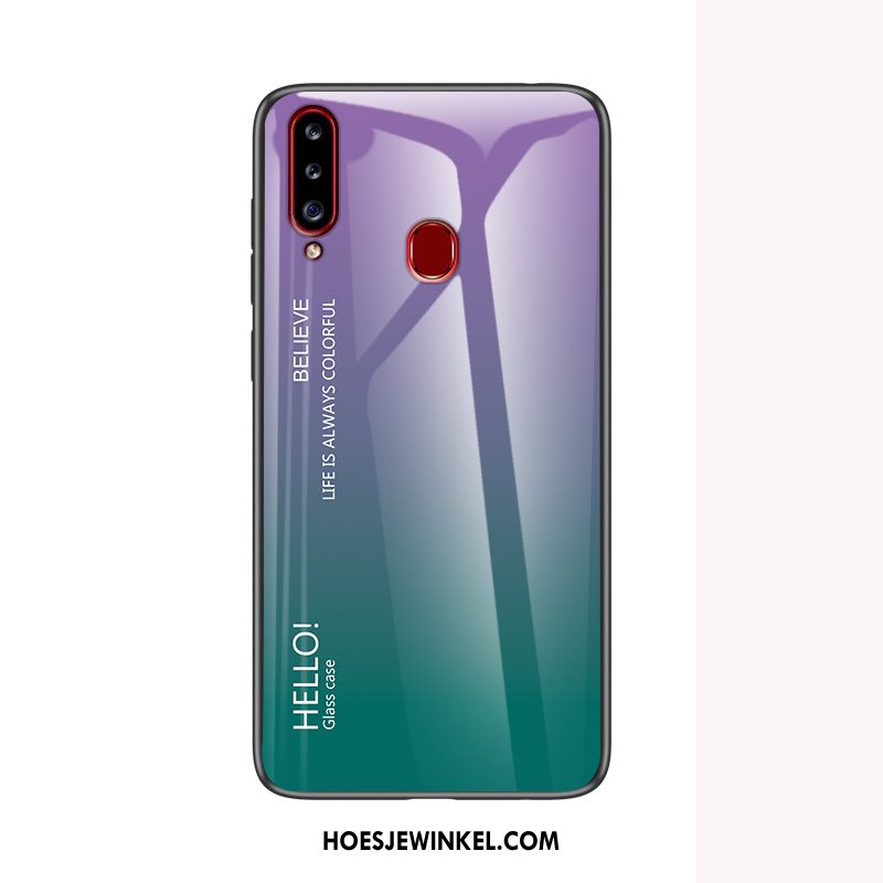 Samsung Galaxy A20s Hoesje Siliconen Mobiele Telefoon Ster, Samsung Galaxy A20s Hoesje Trendy Merk Wind