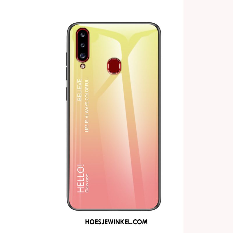 Samsung Galaxy A20s Hoesje Siliconen Mobiele Telefoon Ster, Samsung Galaxy A20s Hoesje Trendy Merk Wind