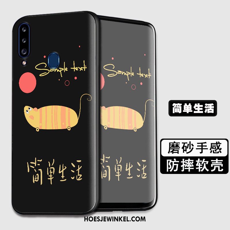 Samsung Galaxy A20s Hoesje Trend Anti-fall All Inclusive, Samsung Galaxy A20s Hoesje Hoes Scheppend