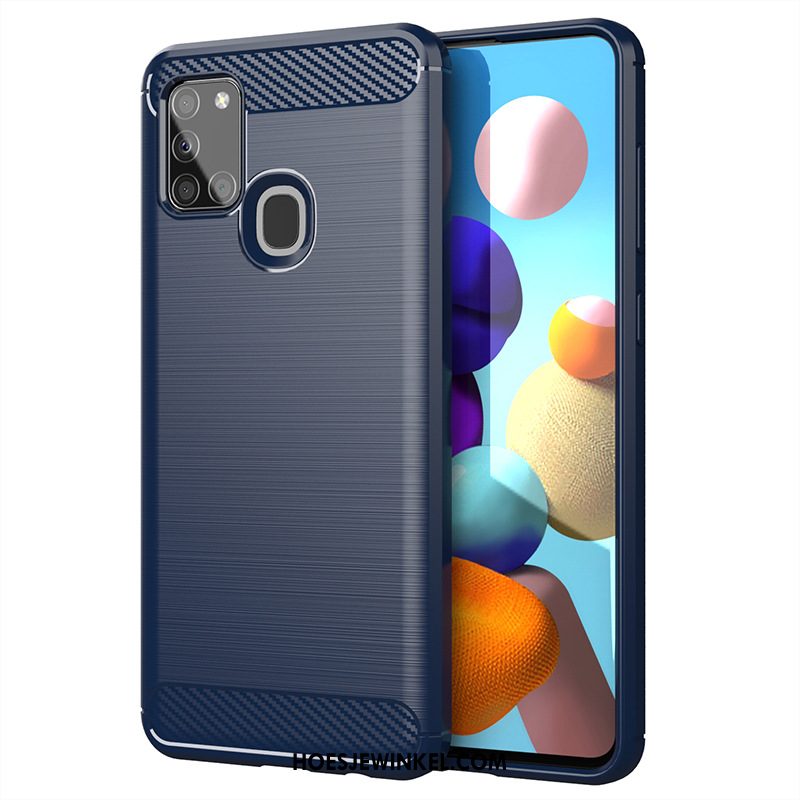 Samsung Galaxy A21s Hoesje Anti-fall Bescherming Mobiele Telefoon, Samsung Galaxy A21s Hoesje Zijde Patroon