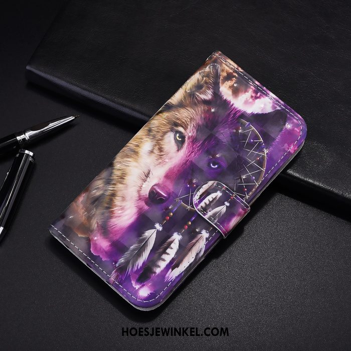 Samsung Galaxy A21s Hoesje Spotprent Leren Etui Mobiele Telefoon, Samsung Galaxy A21s Hoesje Hoes Ster