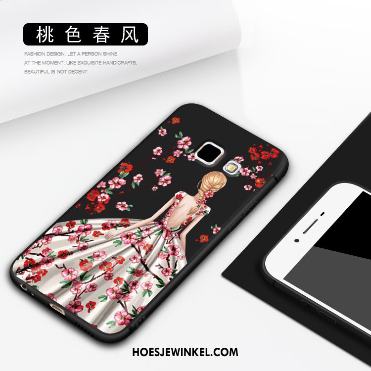 Samsung Galaxy A3 2016 Hoesje Anti-fall Hoes Bescherming, Samsung Galaxy A3 2016 Hoesje Scheppend Siliconen