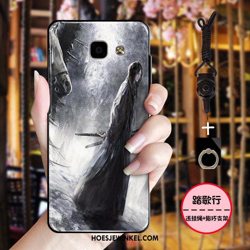 Samsung Galaxy A3 2016 Hoesje Bescherming Hoes Inkt, Samsung Galaxy A3 2016 Hoesje Chinese Stijl All Inclusive