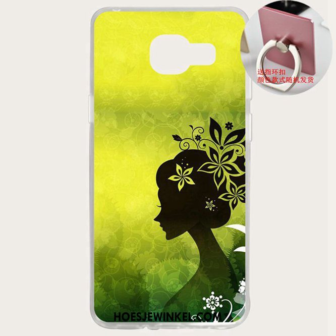 Samsung Galaxy A3 2016 Hoesje Mobiele Telefoon Hoes Groen, Samsung Galaxy A3 2016 Hoesje Super Anti-fall