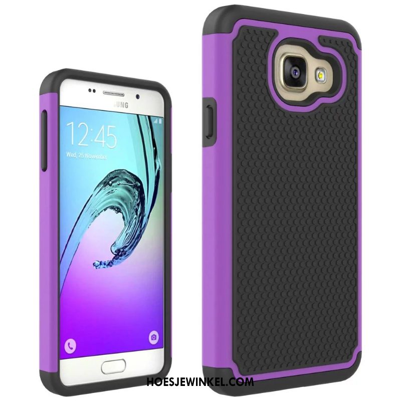 Samsung Galaxy A3 2016 Hoesje Mobiele Telefoon Ster Hoes, Samsung Galaxy A3 2016 Hoesje Groen Anti-fall