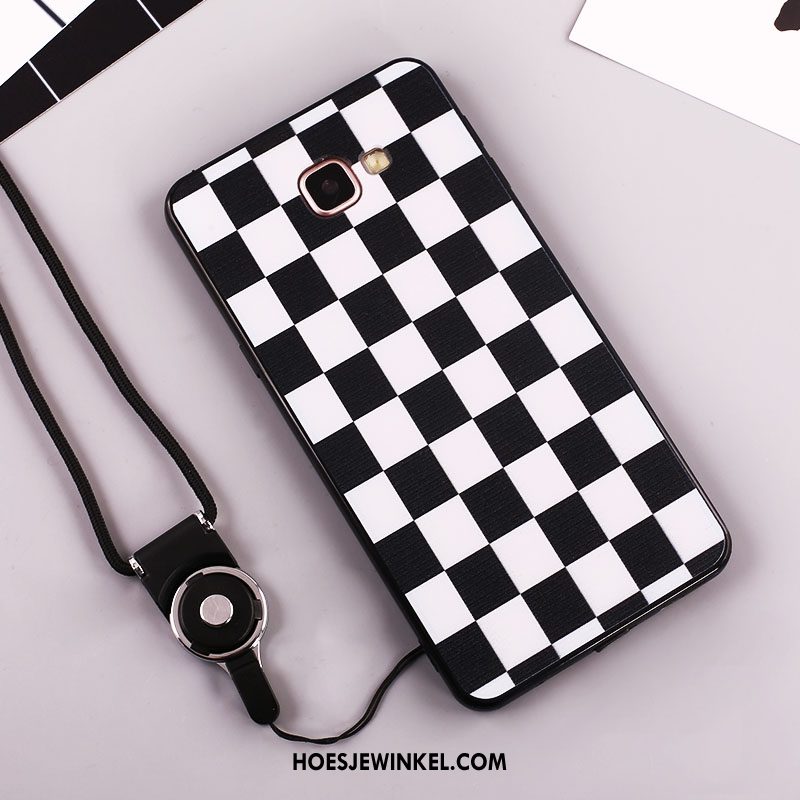 Samsung Galaxy A3 2017 Hoesje Bloemen Mobiele Telefoon Ster, Samsung Galaxy A3 2017 Hoesje Bescherming Grijs