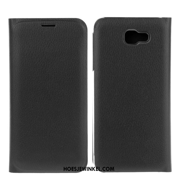 Samsung Galaxy A3 2017 Hoesje Hoes Rood Mobiele Telefoon, Samsung Galaxy A3 2017 Hoesje Ster Leren Etui