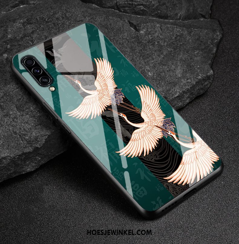 Samsung Galaxy A30s Hoesje Bescherming Pas Trend, Samsung Galaxy A30s Hoesje Zacht Glas