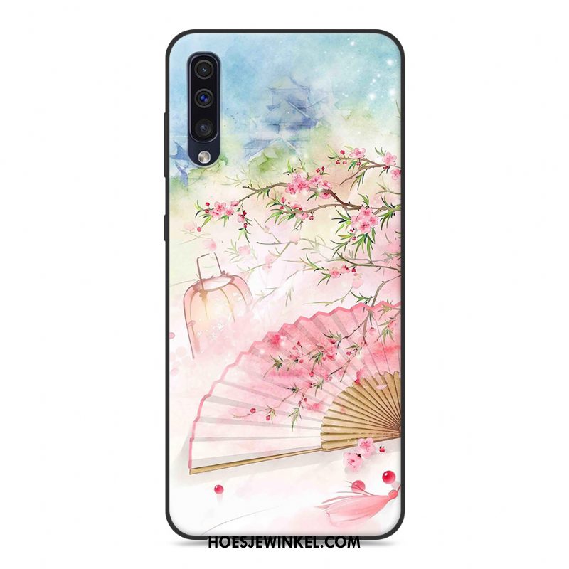 Samsung Galaxy A30s Hoesje Chinese Stijl Hoes Ster, Samsung Galaxy A30s Hoesje Bescherming Scheppend