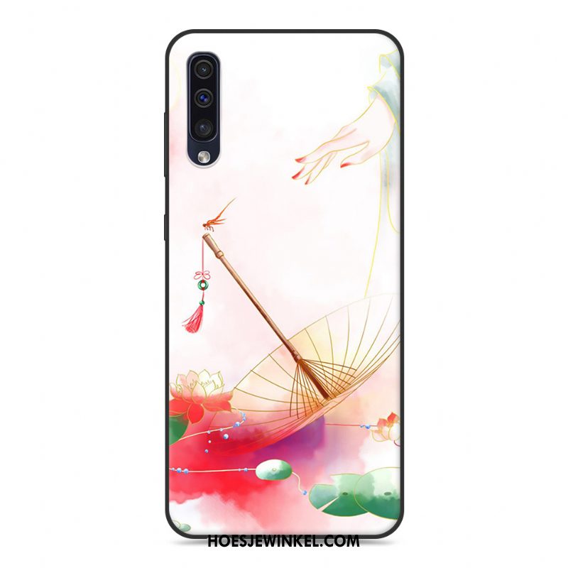 Samsung Galaxy A30s Hoesje Chinese Stijl Hoes Ster, Samsung Galaxy A30s Hoesje Bescherming Scheppend