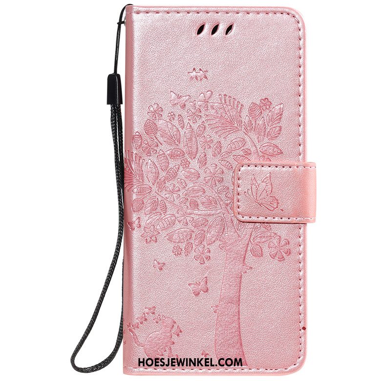 Samsung Galaxy A30s Hoesje Folio Boom Hoes, Samsung Galaxy A30s Hoesje Mobiele Telefoon Grote