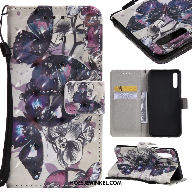 Samsung Galaxy A30s Hoesje Mobiele Telefoon Hoes Ster, Samsung Galaxy A30s Hoesje Folio Bescherming