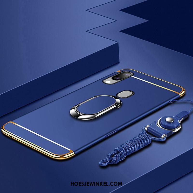 Samsung Galaxy A40 Hoesje Anti-fall Schrobben Grijs, Samsung Galaxy A40 Hoesje Eenvoudige Ster