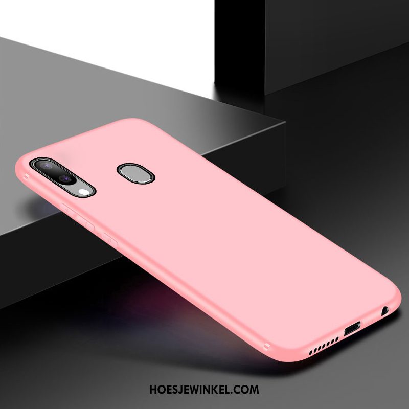 Samsung Galaxy A40 Hoesje Lichte En Dun Zacht Mobiele Telefoon, Samsung Galaxy A40 Hoesje Rood Hoes