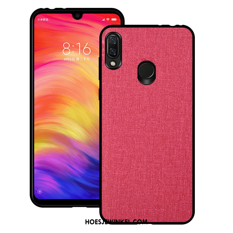 Samsung Galaxy A40 Hoesje Mode Zacht Hoes, Samsung Galaxy A40 Hoesje Doek Mobiele Telefoon