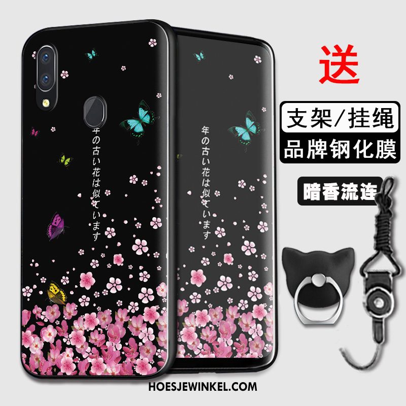Samsung Galaxy A40 Hoesje Ster Anti-fall Hoes, Samsung Galaxy A40 Hoesje Roze Mobiele Telefoon