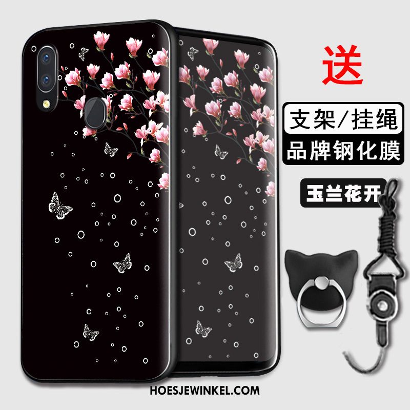 Samsung Galaxy A40 Hoesje Ster Anti-fall Hoes, Samsung Galaxy A40 Hoesje Roze Mobiele Telefoon