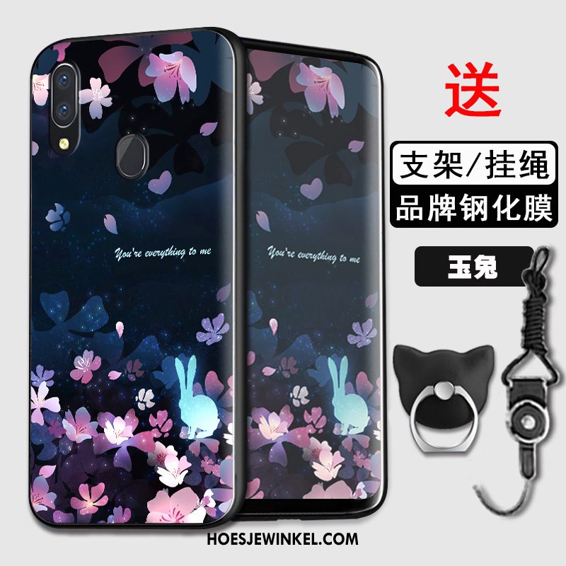 Samsung Galaxy A40 Hoesje Ster Anti-fall Hoes, Samsung Galaxy A40 Hoesje Roze Mobiele Telefoon