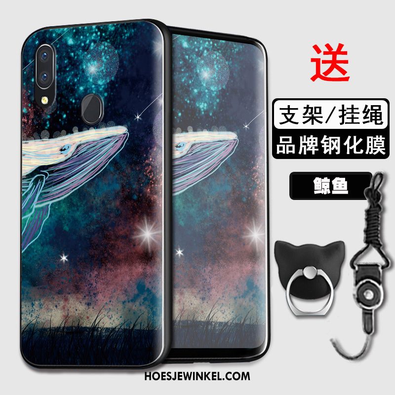 Samsung Galaxy A40 Hoesje Ster Anti-fall Hoes, Samsung Galaxy A40 Hoesje Roze Mobiele Telefoon