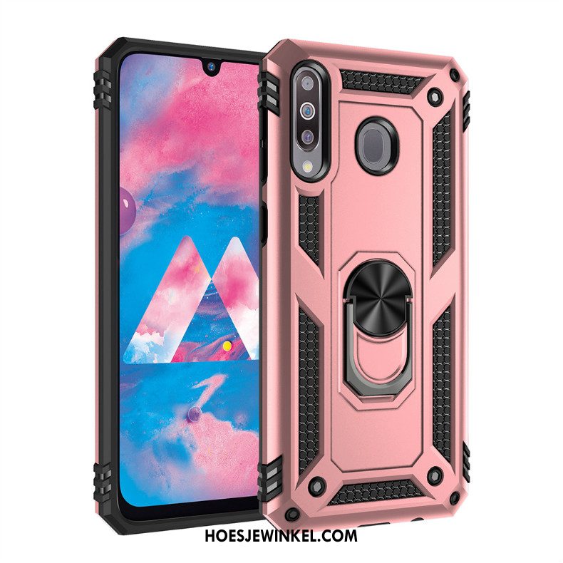 Samsung Galaxy A40s Hoesje Auto Ondersteuning Magnetisch, Samsung Galaxy A40s Hoesje Hard Mobiele Telefoon