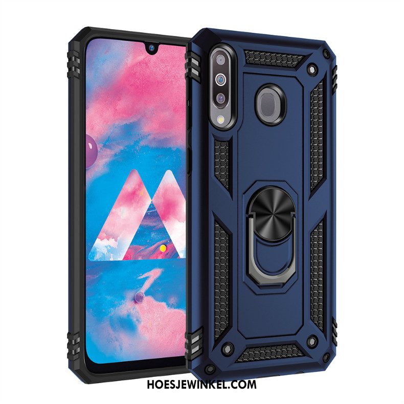 Samsung Galaxy A40s Hoesje Auto Ondersteuning Magnetisch, Samsung Galaxy A40s Hoesje Hard Mobiele Telefoon