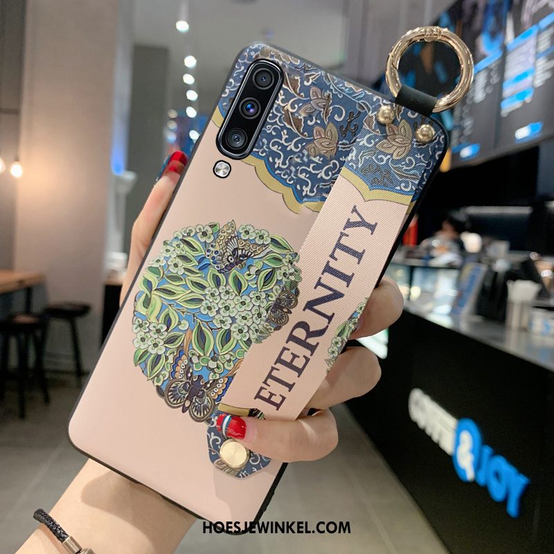 Samsung Galaxy A40s Hoesje Spotprent Lovers Trend, Samsung Galaxy A40s Hoesje Etnische Mobiele Telefoon