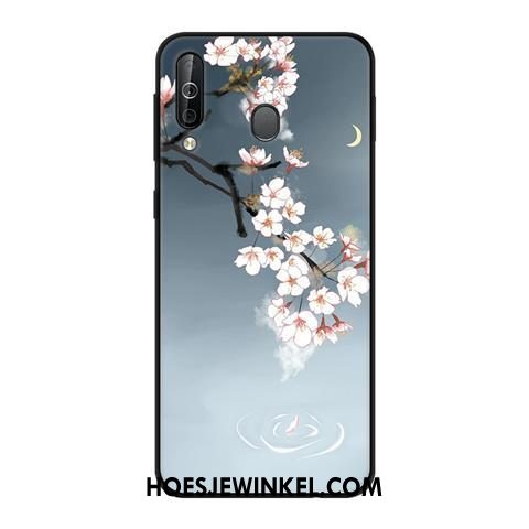 Samsung Galaxy A40s Hoesje Wind Mobiele Telefoon Roze, Samsung Galaxy A40s Hoesje Hoes Bescherming