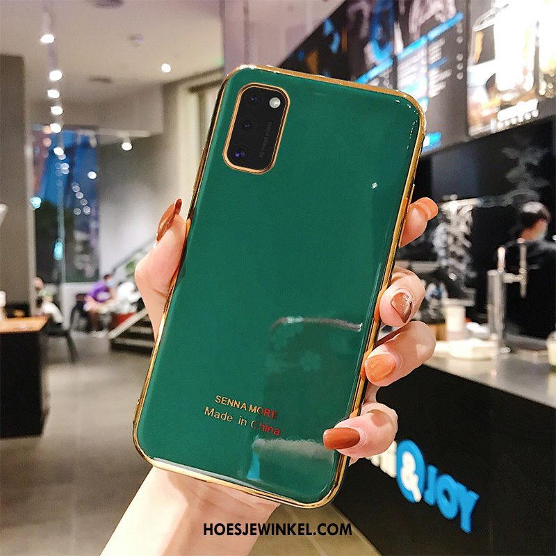 Samsung Galaxy A41 Hoesje Bescherming Siliconen Persoonlijk, Samsung Galaxy A41 Hoesje Hoes Roze