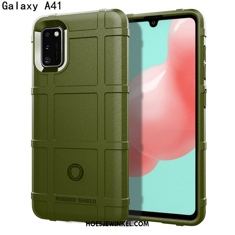 Samsung Galaxy A41 Hoesje Schrobben All Inclusive Siliconen, Samsung Galaxy A41 Hoesje Zacht Mobiele Telefoon