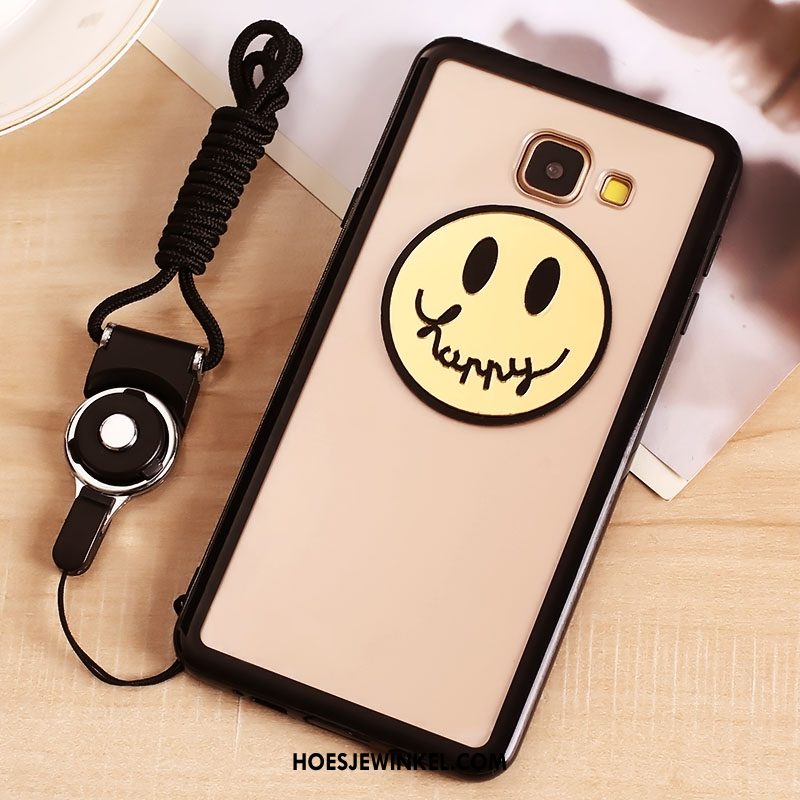 Samsung Galaxy A5 2016 Hoesje Hoes Doorzichtig Ster, Samsung Galaxy A5 2016 Hoesje Smiley Dun