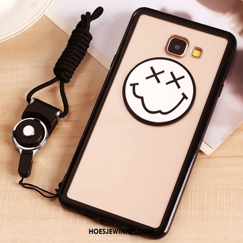 Samsung Galaxy A5 2016 Hoesje Hoes Doorzichtig Ster, Samsung Galaxy A5 2016 Hoesje Smiley Dun