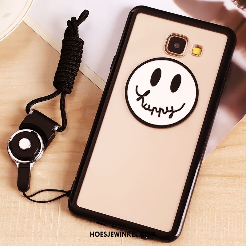 Samsung Galaxy A5 2016 Hoesje Hoes Doorzichtig Ster, Samsung Galaxy A5 2016 Hoesje Smiley Dun