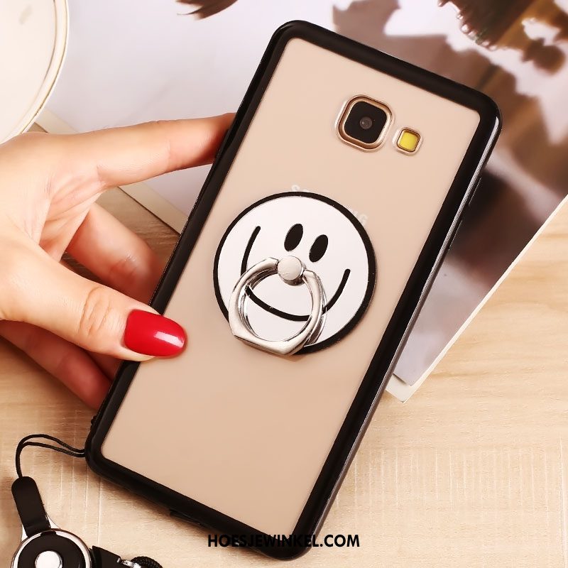 Samsung Galaxy A5 2016 Hoesje Hoes Doorzichtig Ster, Samsung Galaxy A5 2016 Hoesje Smiley Dun